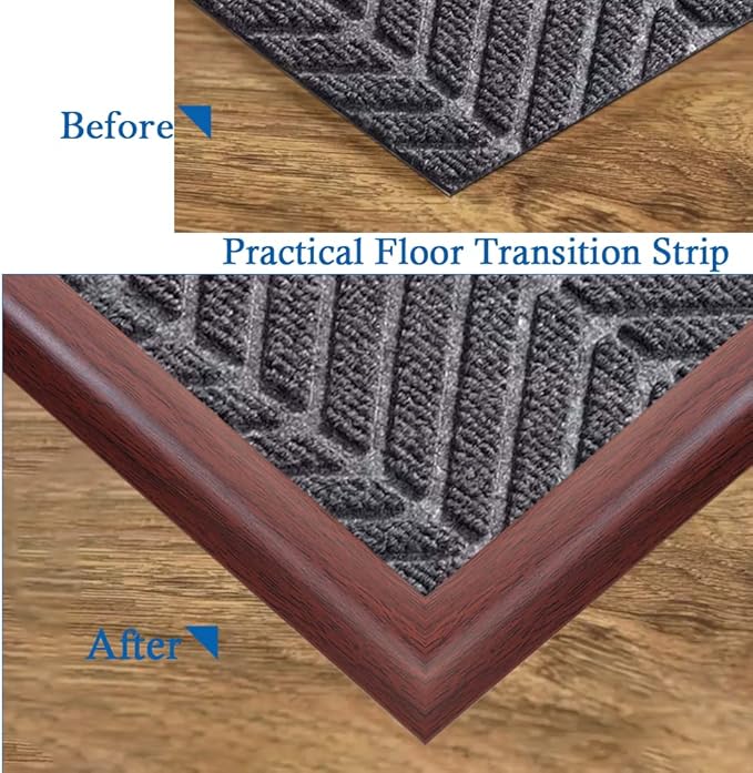 Floor Transition Strip Self Adhesive Carpet & Flooring Transitions Edging Trim - Image 6