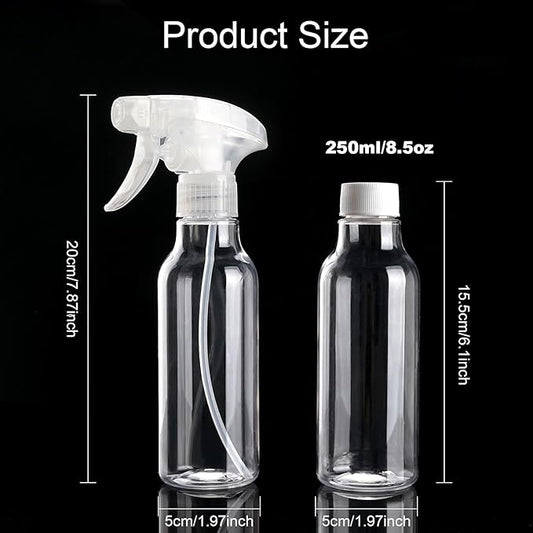 Cosywell Plastic Spray Bottles 8.8oz/260ml 4 Pack Empty Spray Bottle - Image 2