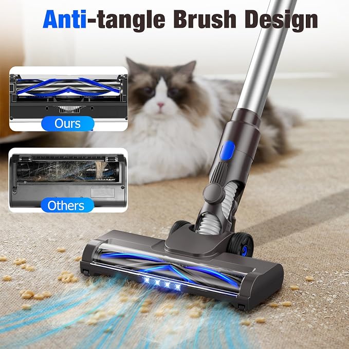 Cordless Vacuum Cleaner, Super Power Suction Stick Vacuum Cleaners - Image 4