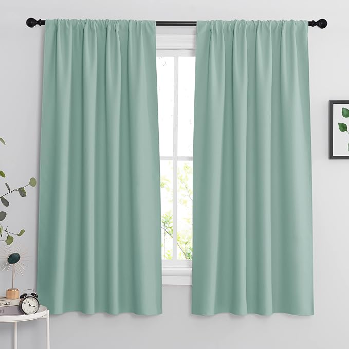 RYB HOME Rod Pocket Blackout Curtains by RYBHOME