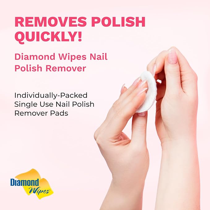 Diamond Wipes Nail Polish Remover Wipes - Image 2