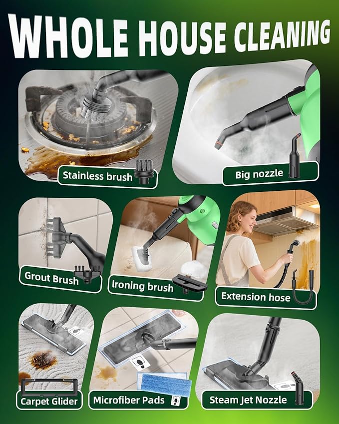 Steam Mop - Detachable Handheld Steam Cleaner & Floor Steamer - Image 8