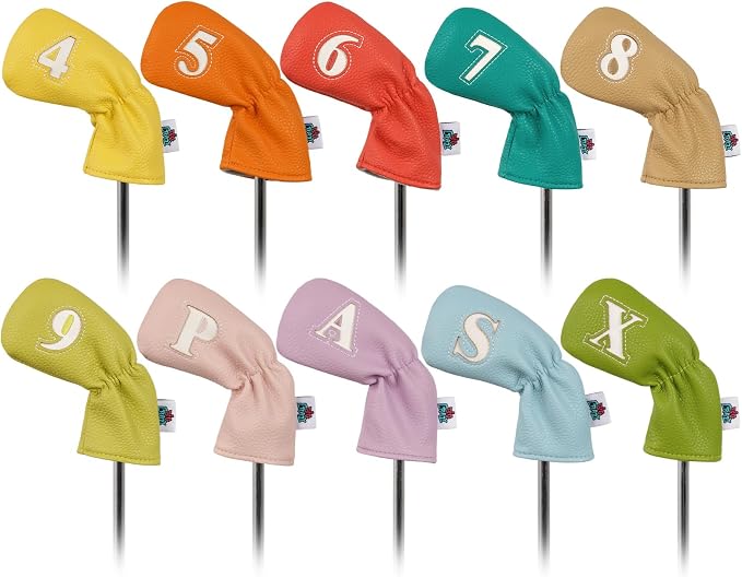 Big Crazy Golf Iron Covers, Long Neck and Elastic Closure - Image 7