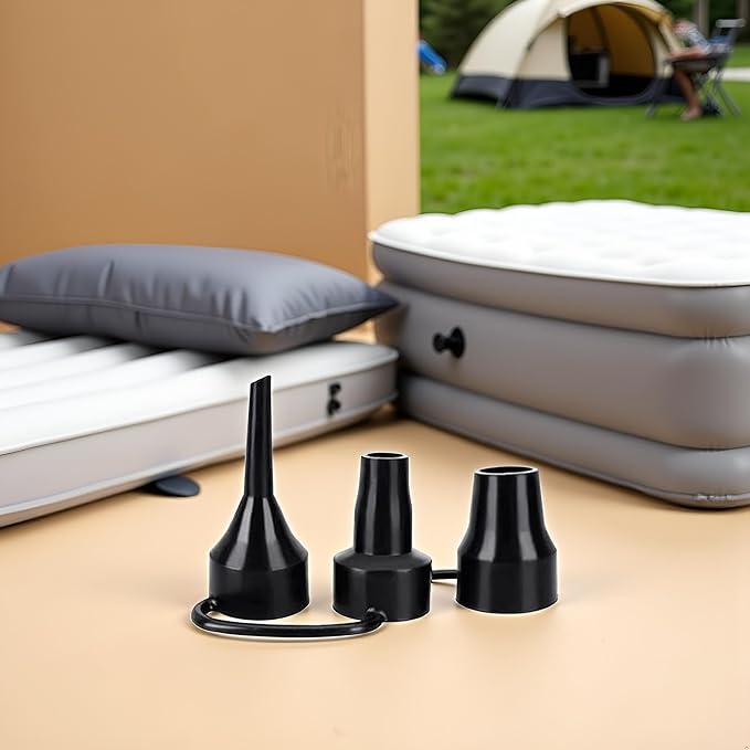 3 Sizes Black Air Pump Replacement Nozzles, Plastic Pump Nozzles, Inflatable - Image 8
