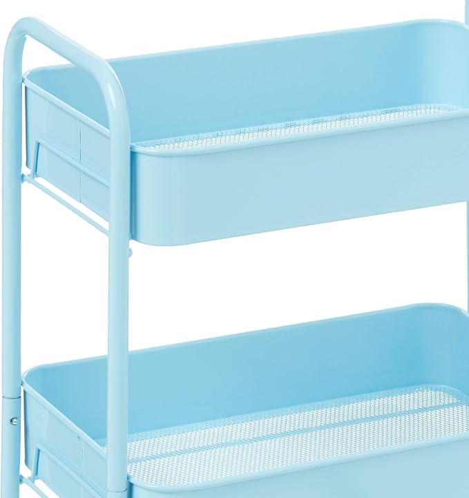 CAXXA 3-Tier Rolling Metal Storage Organizer - Image 10