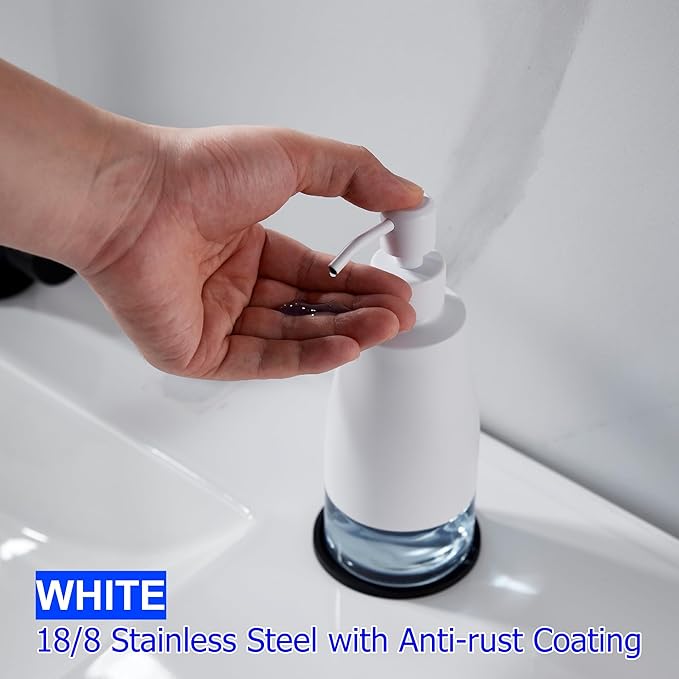Gaussra White Soap Dispenser - Image 8