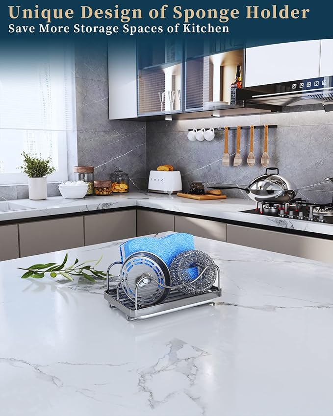 Consumest Sponge Holder for Kitchen Sink - Image 2
