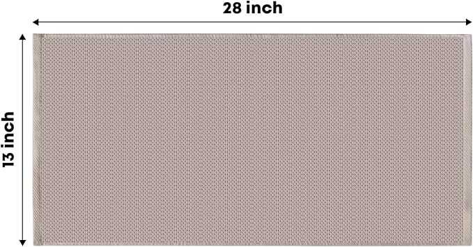 Artoid Mode 100% Cotton Brown Waffle Weave Kitchen Dish Cloths, 13x28 Inch - Image 6
