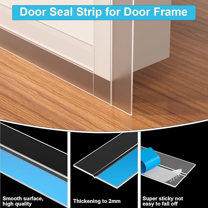 Weather Stripping Door Seal, Silicone Strip - Image 4