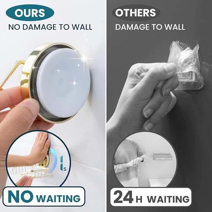 TAILI Soap Holder Bar Dish Suction Cup, Bar Shampoo Rack - Image 9