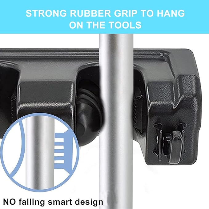 Broom and Mop Holder Wall Mount, Hooks Hanger - Image 4