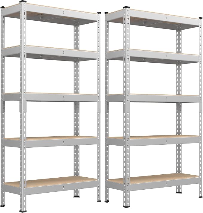 SONGMICS 5-Tier Storage Shelves, Load 2310 lb, Boltless Assembly, Adjustable by SONGMICSbySONGMICSHOME