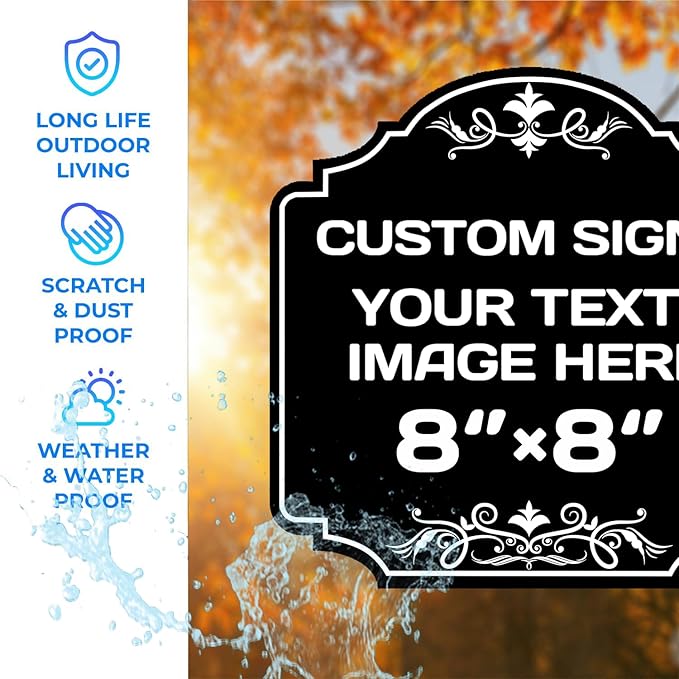 Personalized Aluminum Metal Signs - Image 3