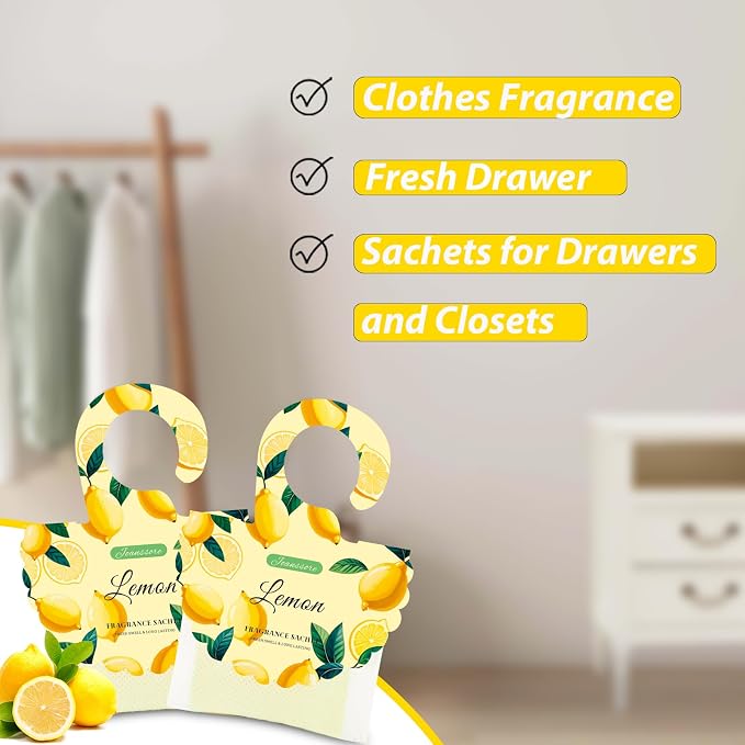 15 Packs Lemon Scented Sachets Bag - Image 5