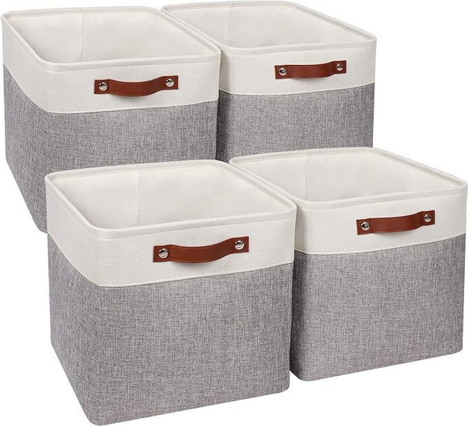 Univivi Storage Bins with Hard Bottom by Univivi