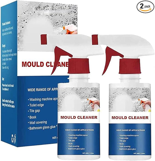 AUJ 2PCS Mould Cleaner Spray, Mould Cleaner Foam Spray, Powerful Multi-purpose by AUJ