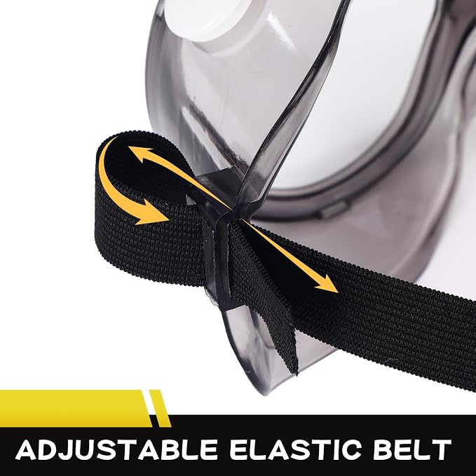 Yunsailing Protective Safety Goggles Lab Over Glasses Clear Anti Fog Eye - Image 5