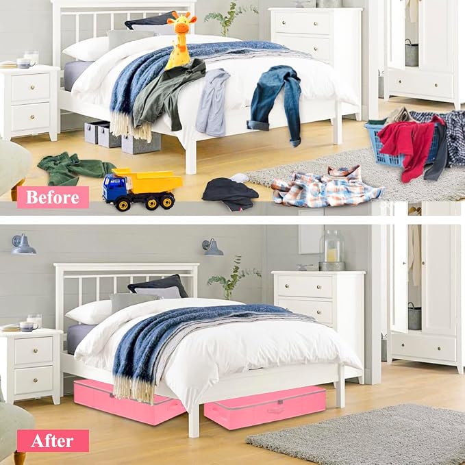 punemi Under Bed Storage Containers, Closet Organizers And Storage Bins - Image 7