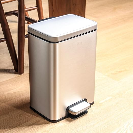 EKO Madison 12L / 3.2 Gal Bathroom Trash Can - Image 6