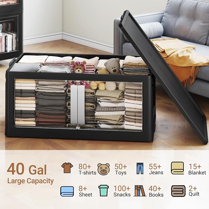 BROVIEW 160QT Stackable Storage Bins - Image 8