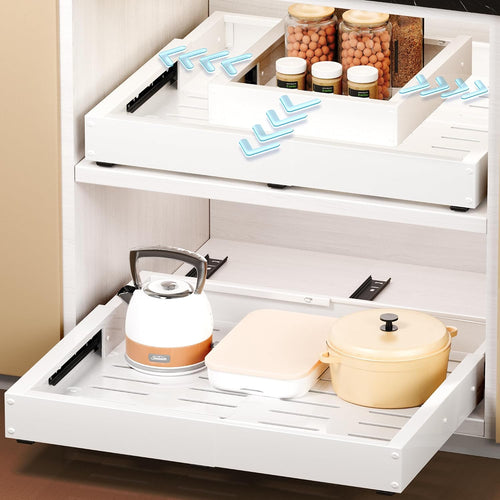pull out cabinet organizers, width (12"-19") and depth, main product view