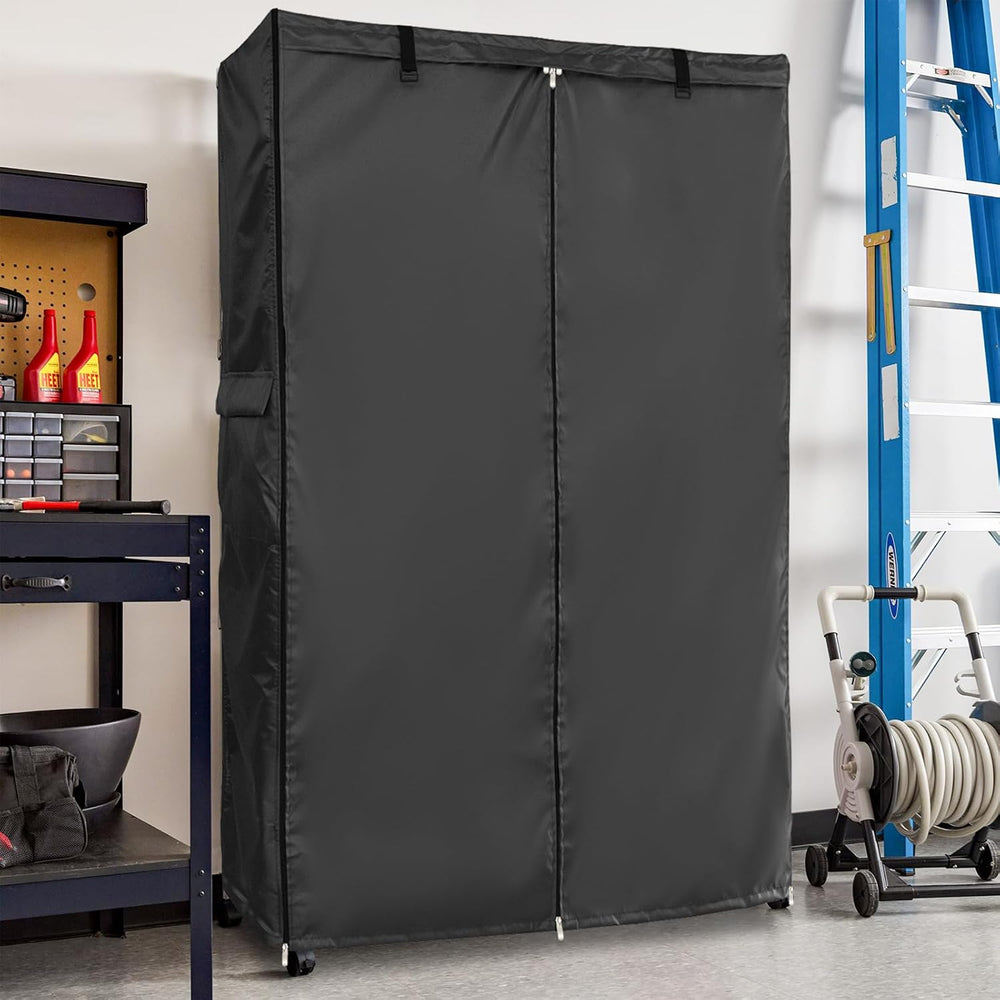 Wire Rack Covers,Heavy Duty 600D Dustproof Waterproof Storage Rack Covers for...