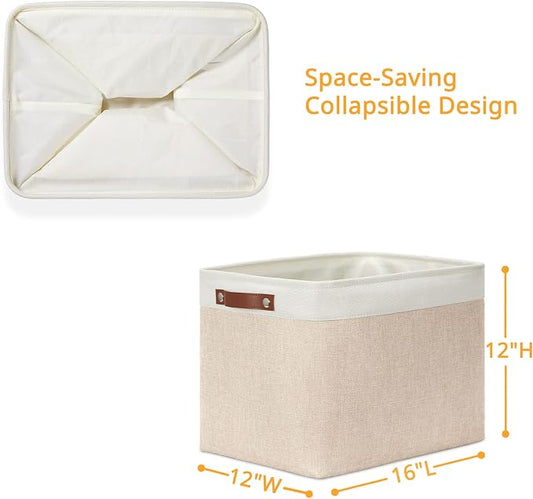 DULLEMELO 2-Pack Large Storage Baskets - Image 2