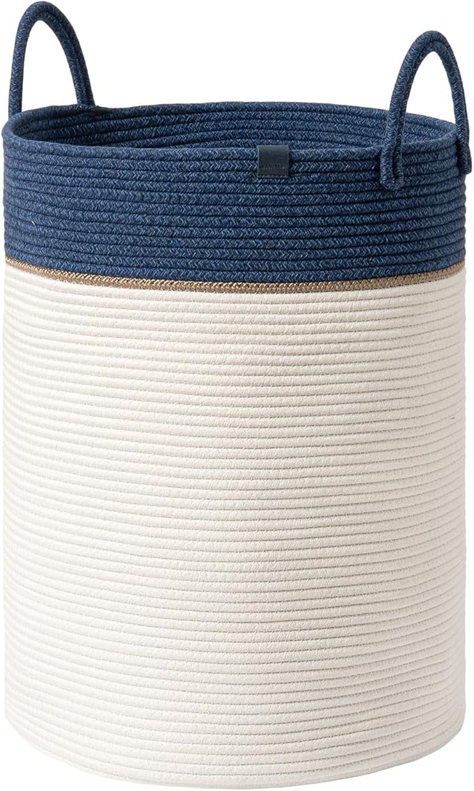 LA JOLIE MUSE Woven Basket Rope Storage Baskets by LaJol%C3%ADeMuse