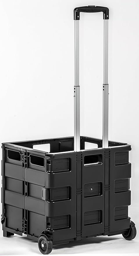 dbest products Quik Cart without Lid Travel Portable Mobile Storage Collapsible - Image 2