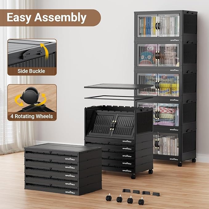 BROVIEW 400Qt Stackable Storage Bins - Image 7