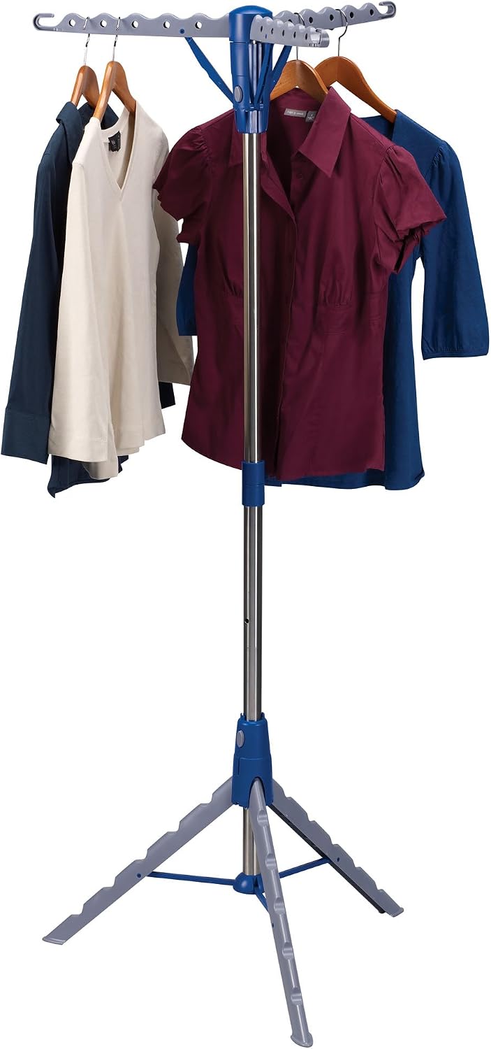 Household Essentials 5009-1 Collapsible Portable Indoor Tripod Clothes Drying...
