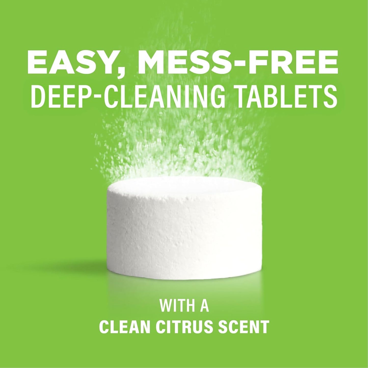 Affresh Garbage Disposal Cleaner, Helps Power Away Odor Causing Bacteria, Debris & Grime in Grind Chamber, Impeller & Drain Pipe, 6 Tablets, 6 Month Supply