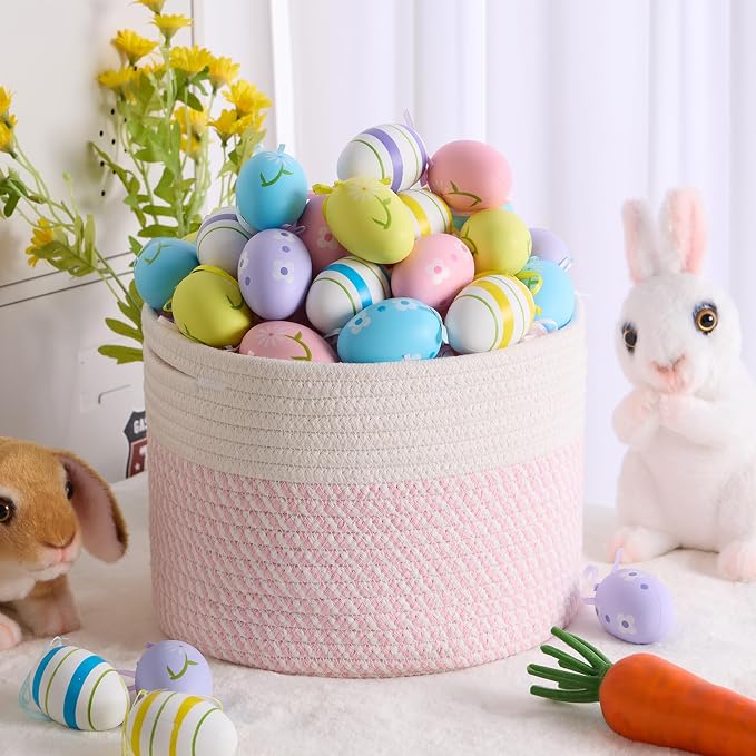 Small Basket for Organizing | Cube Shelf Closet Storage Baskets | 9.7×9.7×7.1” - Image 8