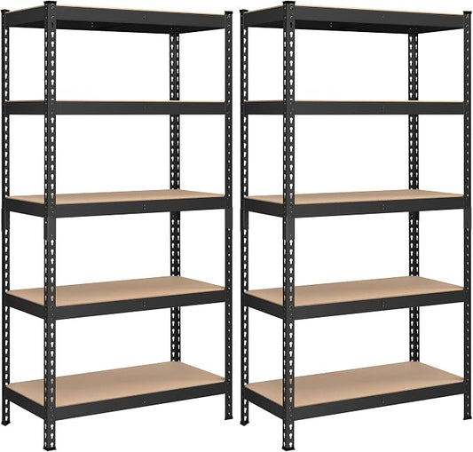 SONGMICS 5-Tier Storage Shelves, Load 2310 lb, Boltless Assembly, Adjustable by SONGMICSbySONGMICSHOME