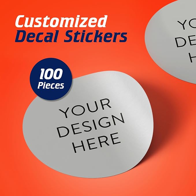 100 Custom Vinyl Stickers - Image 2