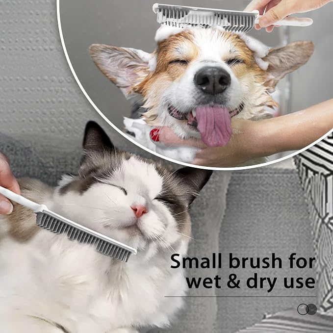 JEHONN Rubber Broom Carpet Rake Brush - Image 5