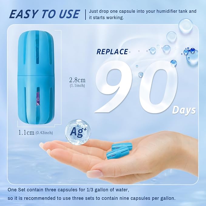 Humidifier Cleaner, 3 Pack Humidifier Cleaning Fish - Image 4