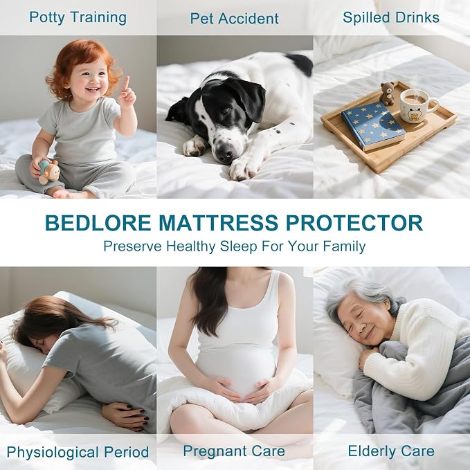 Waterproof Mattress Protector Queen Size - Image 9