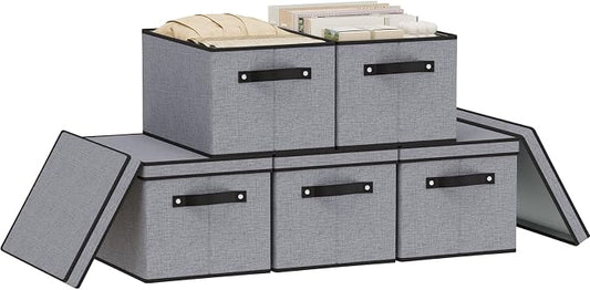 Clothing Storage Bins, Blanket Baskets by YheenLf