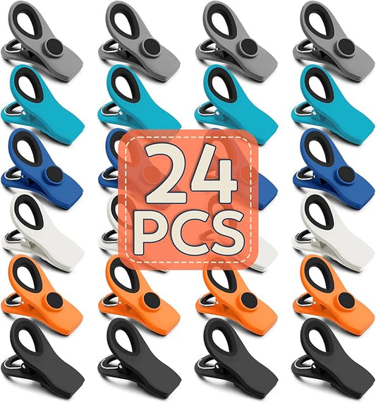 FINDMAG 24 Pack Chip Clips by FINDMAG