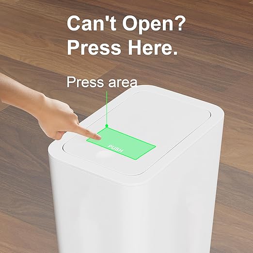 N. NETDOT Bathroom Trash Can - Image 7