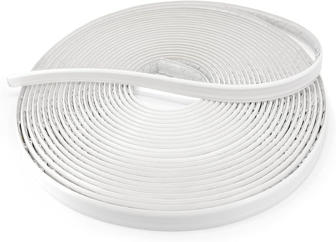 InstaTrim The Original Flexible Trim - 50ft White 1/2" Wide Caulk Tape - by InstaTrim