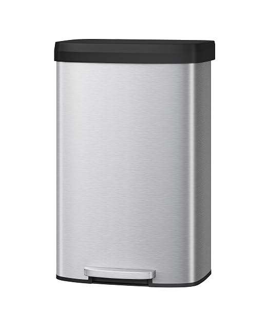 Garvee 21 Gallon / 80 Liter Stainless Steel Trash Can by Garvee