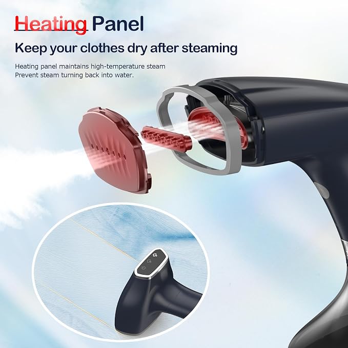 BEAUTURAL Handheld Garment Steamer - Image 8