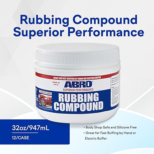 ABRO Superior Performance Automotive Rubbing Compound - Image 5