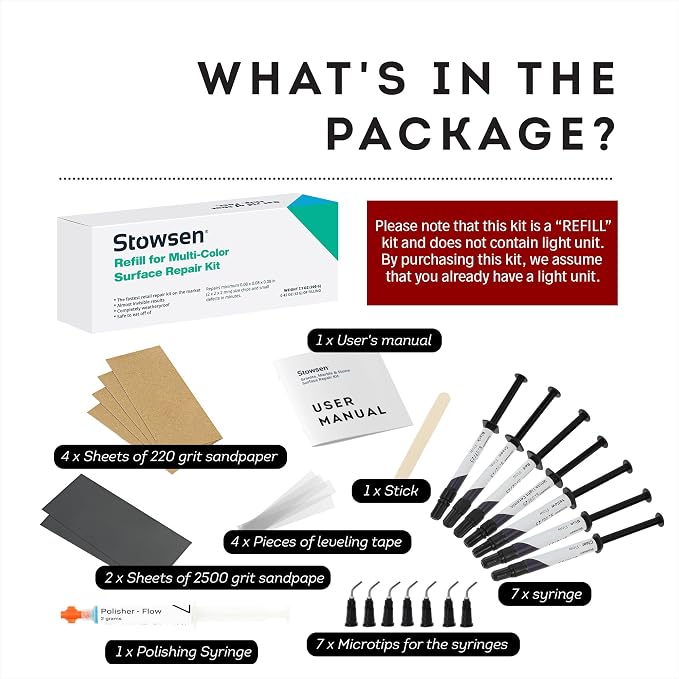 Refill for Multi-Color Surface Repair Kit - Image 4