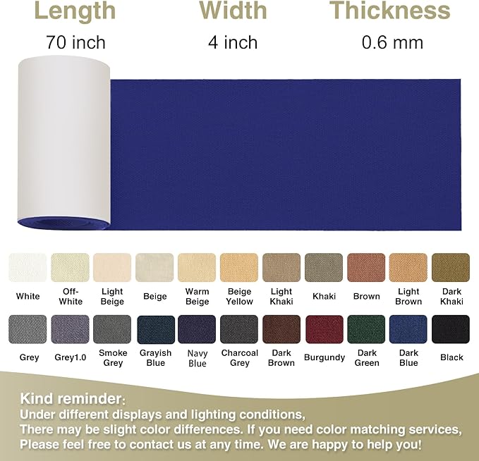 Canvas Repair Tape 4×70 Inch Waterproof Self-Adhesive Fabric Repair Patch - Image 4