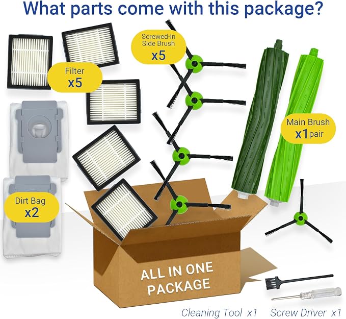 Replacement Parts Accessories for iRobot Roomba J Plus Series J5+ J6+ J7+ J8+ - Image 4