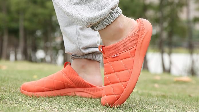 KUBUA Slippers for Men and Womens Indoor House Shoes Plush Slip on Outdoor - Image 7