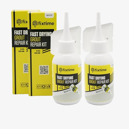 Tile Grout Repair Kit, Grout Repair Renews, Fast Drying Repait Kit, Grout Sealer by FIXTIME